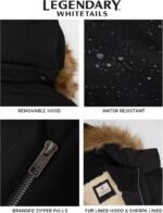 Legendary Whitetails Women's Anchorage Warm Insulated Parka Coat